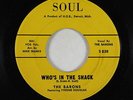 R&B Rocker/R&B Soul 45 - Barons - Who's In The Shack - Soul - VG+