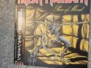 Iron Maiden Piece Of Mind Japan LP  OBI+ POSTER  VERY RARE Motley Crue Ozzy