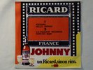 RARE 45 tours johnny hallyday RICARD france 1986 promo hors commerce