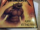 METALLICA JUMP IN THE FIRE RARE DUTCH LP Roadrunner In VG+ Condition