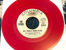 The Byrds: All I Really Want to Do/same 45 Columbia red vinyl promo VG