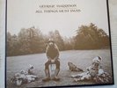 GEORGE HARRISON 3 LP BOX ALL THINGS MUST PASS APPLE STCH-639+ POSTER N MINT 1970