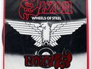 SAXON WHEELS OF STEEL CARRERE PS165 JAPAN PROMO VINYL LP