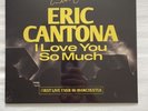 ERIC CANTONA Signed In Gold - I Love You So Much Vinyl Record Manchester United