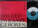 DAS LIED - IM KAMPF GEBOREN VII / SP DDR 1962 ETERNA 510098