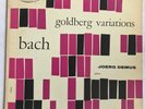BACH Goldberg Variations JOERG DEMUS Westminster XWN 18227