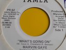 Marvin Gaye  *  What's Going On  *    TAMLA  WHITE DEMO  45  *  EXC *