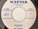 * TITONES Symbol Of Love / The Movies RARE DOO WOP GROUP VOCAL Scepter 45 HEAR