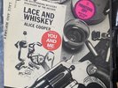ALICE COOPER - Lace And Whiskey ORIGINAL VINYL LP (1977) PROMO. + FAN CLUB FORM