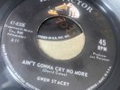 Rare Teen45 Gwen Stacey Ain’t Gonna Cry No More/give Tanks To A Friend RCA Vg+