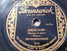 The Washingtonians 78rpm Single 10-inch Brunswick Records #4044 Jubilee Stomp