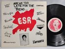 Are We Too Late For The Trend - OG 1979 LP - E.S.R. - RARE TEXAS PUNK - VG+
