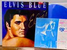 ELVIS PRESLEY - ELVIS BLUE  1984 JAPAN BLUE WAX PROMO LP w/Flyer  RCA RPL-8258