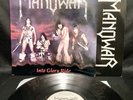 Manowar ‎– Into Glory Ride 1983 Vinyl LP MEGAFORCE First  Press Silver Labels.