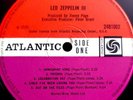 LED ZEPPELIN III - * 1970 * UK 1st *Plum ATLANTIC *PETER GRANT *PICTURE WHEEL