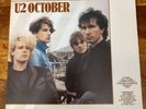 U2 OCTOBER LP Vinyl 12