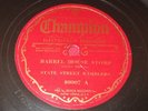CHAMPION 40007 78 rpm STATE STREET RAMBLERS pre-war JAZZ E-