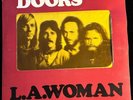 The Doors LA Woman LP UK Genuine 1st Press  WINDOW/YELLOW INNER [Ex+/Vg+]CRACKER