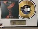 Michael Jackson “Scream” Framed 45 Gold Record Limited Edition No Glass