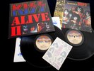 KISS/ALIVE II/2XLP/RARE BOOKLET + TATTOOS/CASABLANCA/FRENCH PRESS LP