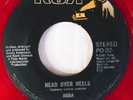 ABBA - Rare Press EL SALVADOR - Head Over Heels / The Visitors RED WAX