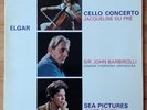 Elgar : Concerto in E Minor Op. 85 - UK ED1 EX+ vinyl Du Pre ASD 655 HMV 1965