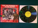 Punk and Disorderly III : The Final Solution UK '83 punk comp LP splashed vinyl