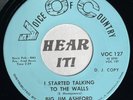 Obscure TN Psycho Country 45 BIG JIM ASHFORD Talking To The Walls VOC STOP hear
