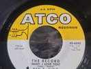 Ben E. King-The Record (Baby I Love You)-Way You Shake It-ATCO 45-6343- 7inch