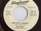 Roy Handy - Baby That's A Groove - Original Northern Soul