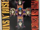 Guns N' Roses Appetite For Destruction Red Vinyl Record (M1) NS#785