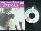 PRINCE - LET’S GO CRAZY - GERMAN IMPORT 7” WHITE BOXED CAT NO ON FRONT