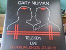 Gary Numan Telekon Live O2 Forum 23.10.15  Double Picture Disc Signed Rare