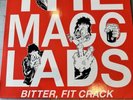 The Macc Lads ‘ BITTER , FIT CRACK RED NM Vinyl LP 1987 COVER EX ; UK MADE