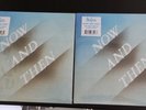 THE BEATLES NOW AND THEN CLEAR & BLACK VINYL 7