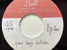 Bob Dylan 7” Metal Acetate Poor Boy Blues / Hard Times In New York
