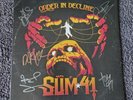 Sum 41 - Order In Decline  Signed Limited Edition Yellow Vinyl