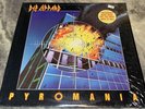 DEF LEPPARD PYROMANIA 1983 rare oop vinyl LP 1st press shrink hype 810 308-1 M-1