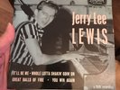 Ep Jerry Lee Lewis «  Great Balls Of Fire « Rock N ´Roll