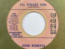 Northern Soul 45 JOHN ROBERTS I'll Forget You/Be My Baby Duke HEAR Rare