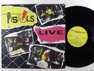 SEX PISTOLS The Original Pistols - Live RECEIVER LP VG+/VG++ uk l