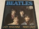 The Beatles - Lady Madonna / The Inner Light 7” Vinyl Single Denmark Press 1968