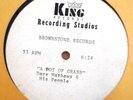 THE BELIEVERS - Across The Track/Mr. Hot Pants- UNISS  TEST ACETATE James Brown