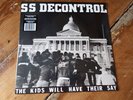 SS DECONTROL The Kids Will Have Their Say SSD RED VINYL LP 300 negative fx dys