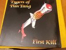 TYGERS OF PAN TANG LP FIRST KILL 1986 MADE IN NETHERLANDS PRIMA STAMPA