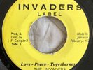 1975 Roots  Reggae 45 - INVADERS - Love Peace Togetherness / Peace Version