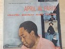 VG++ CHARLIE PARKER WITH STRINGS APRIL IN PARIS VERVE MG V-8004 DG LP