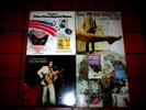 PAUL SIMON ( 4 ) vinyl LP lot: RHYMIN SIMON / LIVE RHYMIN' /  COVER / GRADUATE
