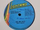 DON CARLOS + MICHEAL PALMER Mr Big Man LIGHTNING 80's Roots Reggae 12
