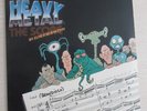 HEAVY METAL THE SCORE ELMER BERNSTEIN SOUNDTRACK OST LP WHITE LABEL PROMO COPY
